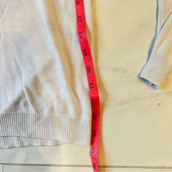 Faith & Zoe Embellished white sweater - Picture 4 of 8